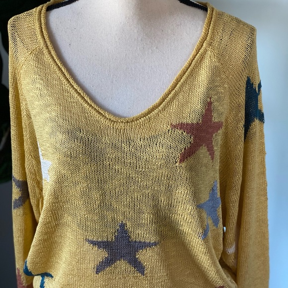 New• Star Struck •star knit pullover - Picture 5 of 7